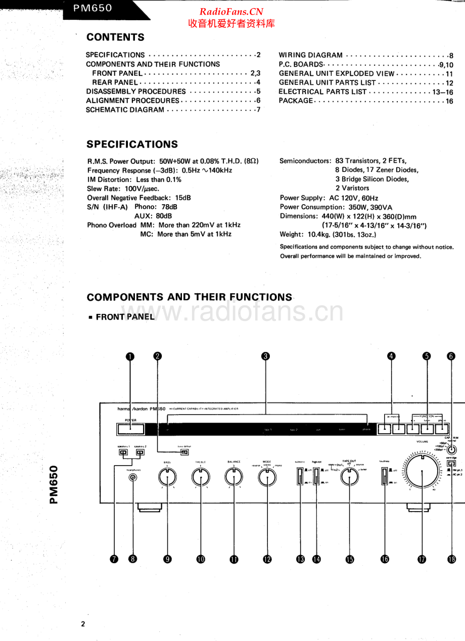 HarmanKardon-PM650-int-sm维修电路原理图.pdf_第2页