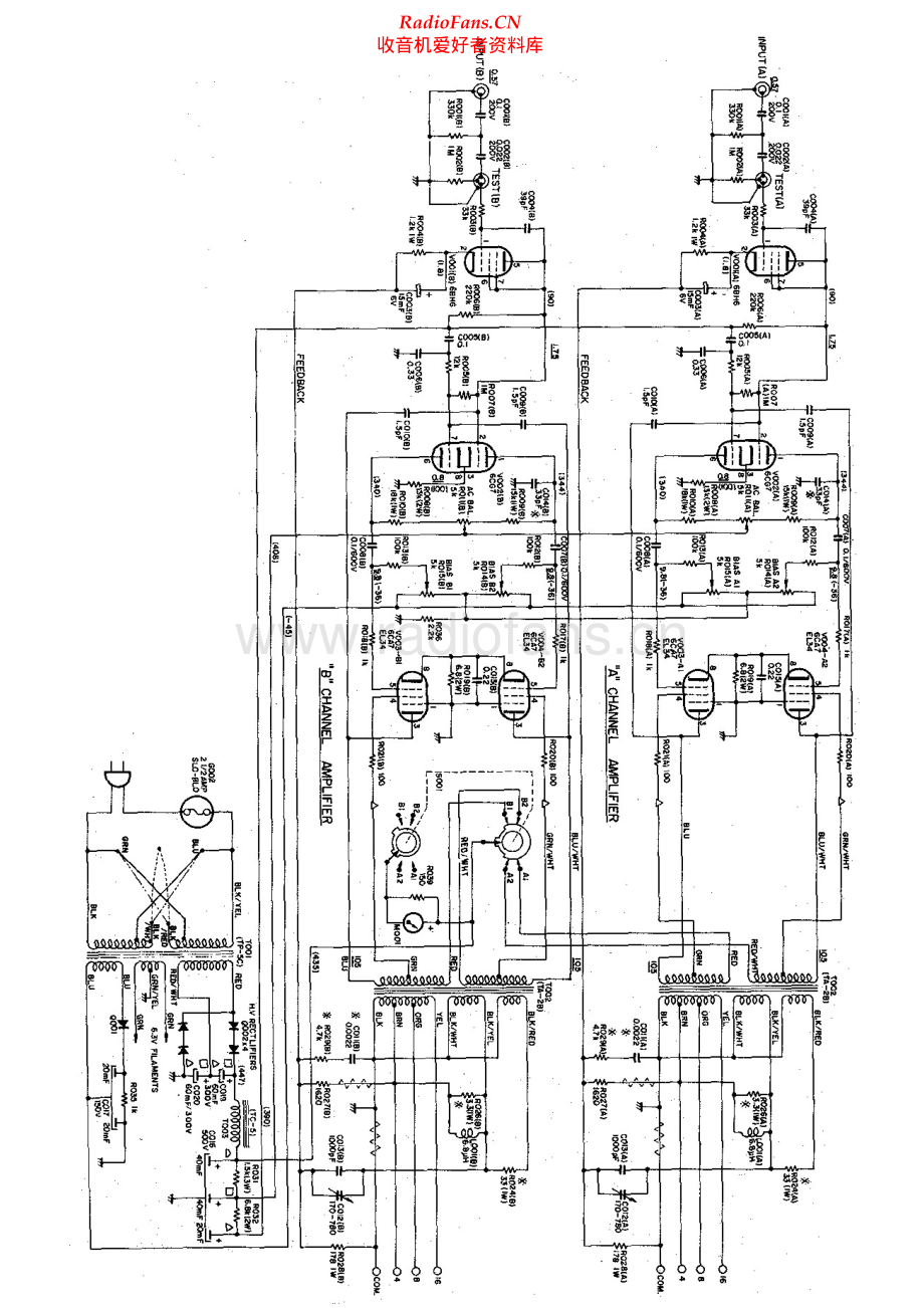 Marantz-8-pwr-sch 维修电路原理图.pdf_第1页