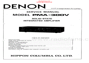 Denon-PMA300V-int-sm维修电路原理图.pdf