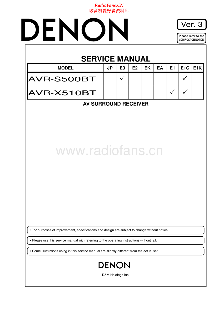 Denon-AVRS500BT-avr-sm维修电路原理图.pdf_第1页