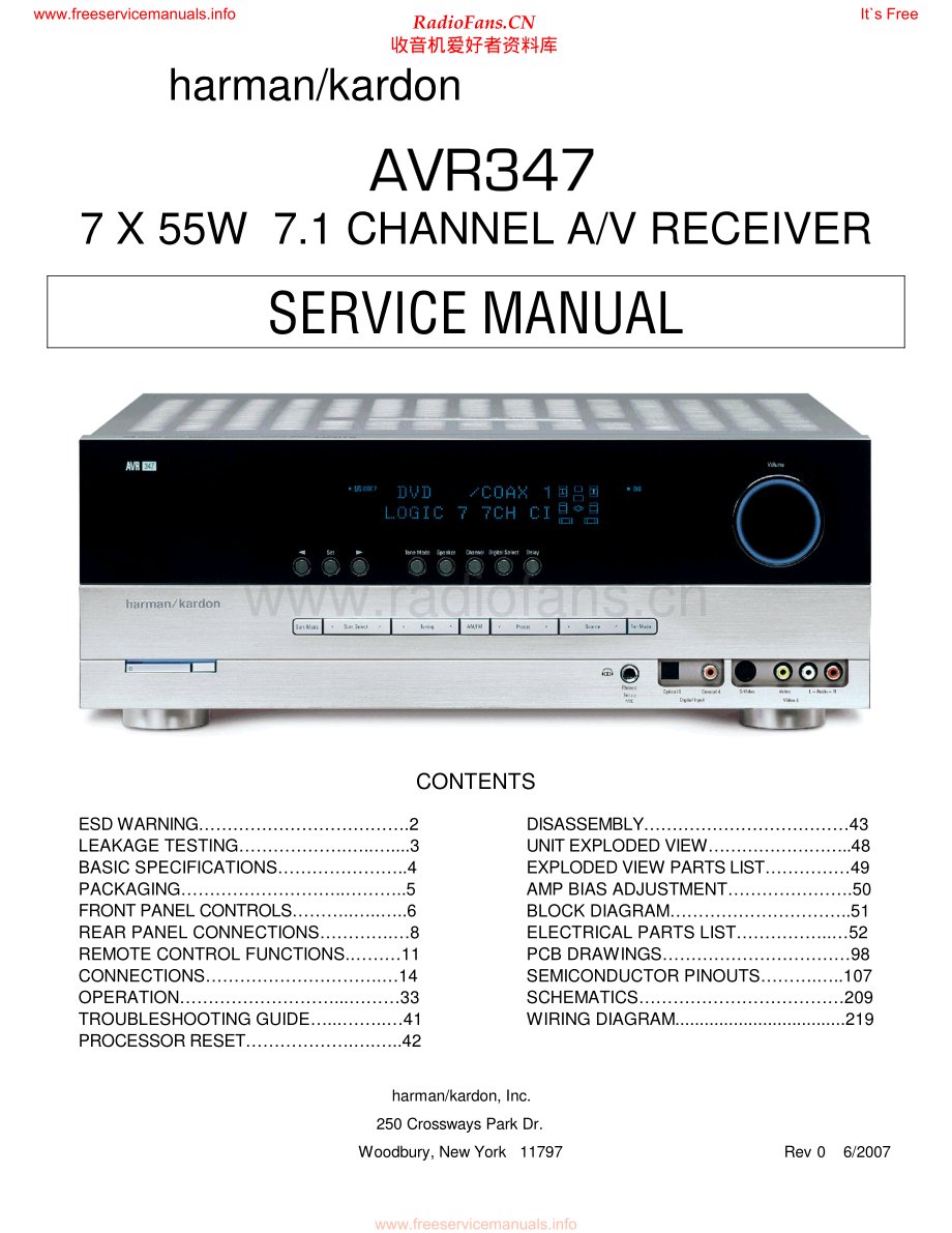 HarmanKardon-AVR347-avr-sm维修电路原理图.pdf_第1页