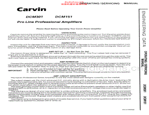 Carvin-DCM151-pwr-sm维修电路原理图.pdf