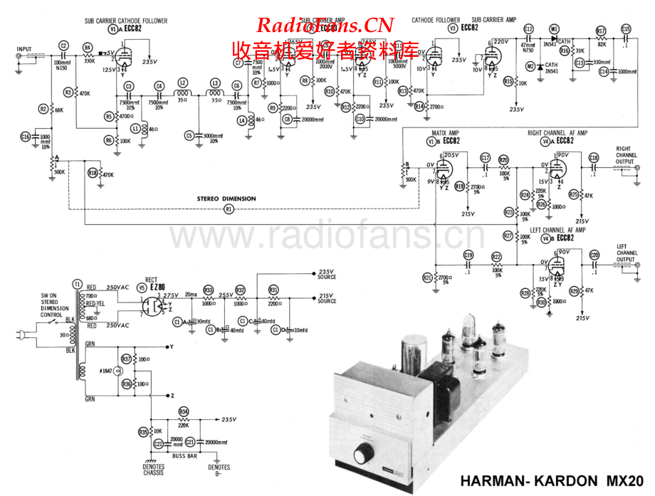 HarmanKardon-MX20-pwr-sch维修电路原理图.pdf_第1页