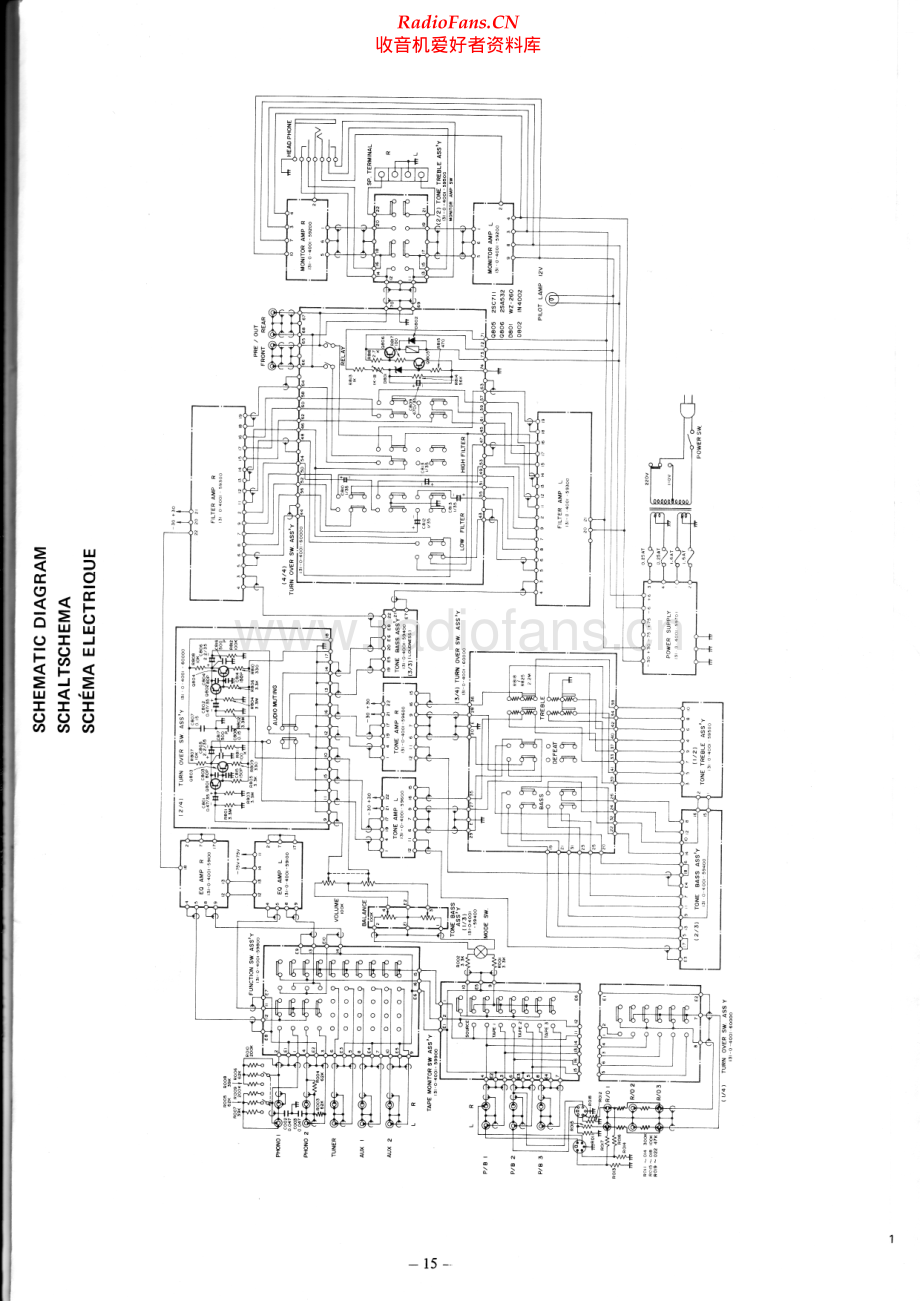 Fisher-CA4500-pre-sch维修电路原理图.pdf_第2页