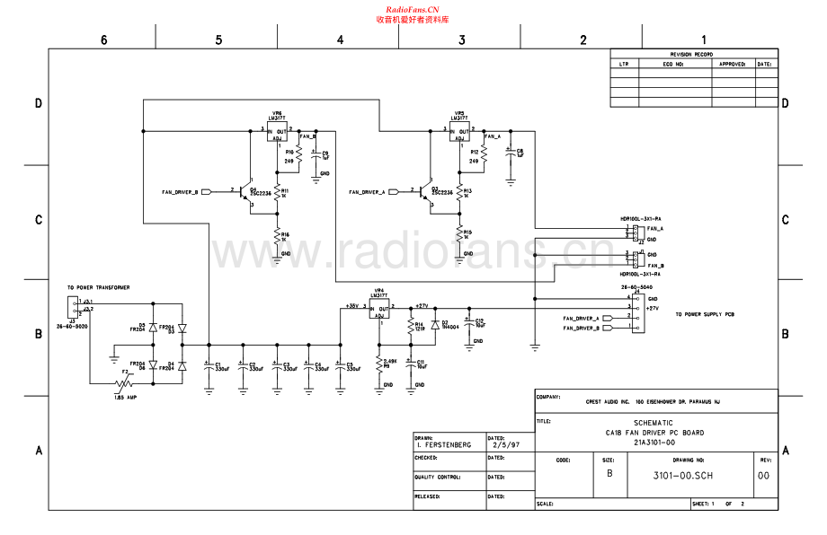 Crest-CA18-pwr-sch维修电路原理图.pdf_第2页