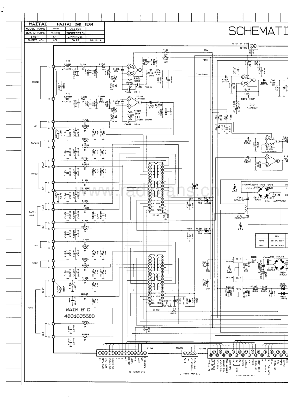 HarmanKardon-AVR61-avr-sch维修电路原理图.pdf_第3页
