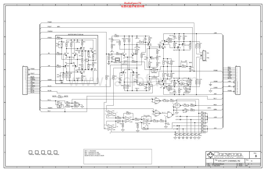 Bryston-875B-pwr-sch维修电路原理图.pdf_第1页