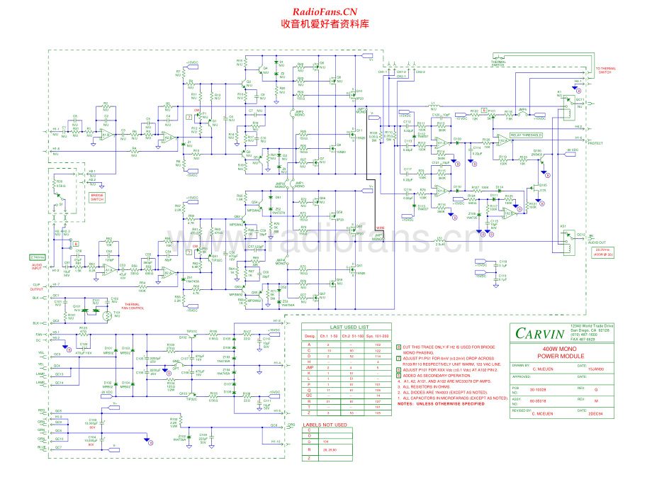 Carvin-400W-pwr-sch维修电路原理图.pdf_第1页