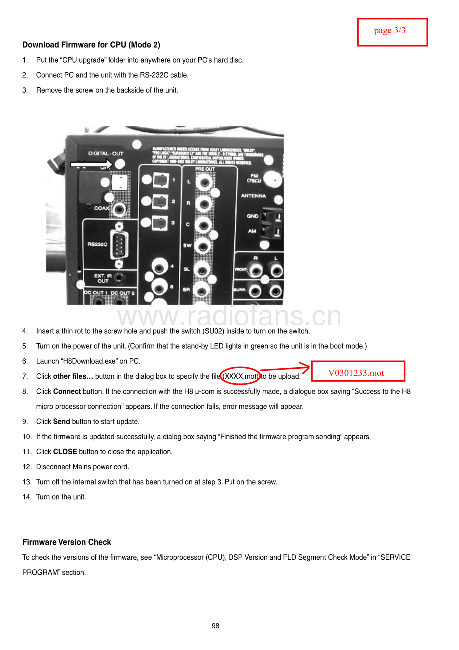 Marantz-SR8300-avr-sb 维修电路原理图.pdf_第3页