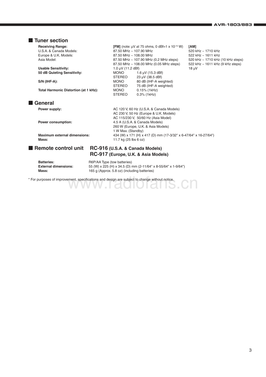 Denon-AVR1803-avr-sm维修电路原理图.pdf_第3页