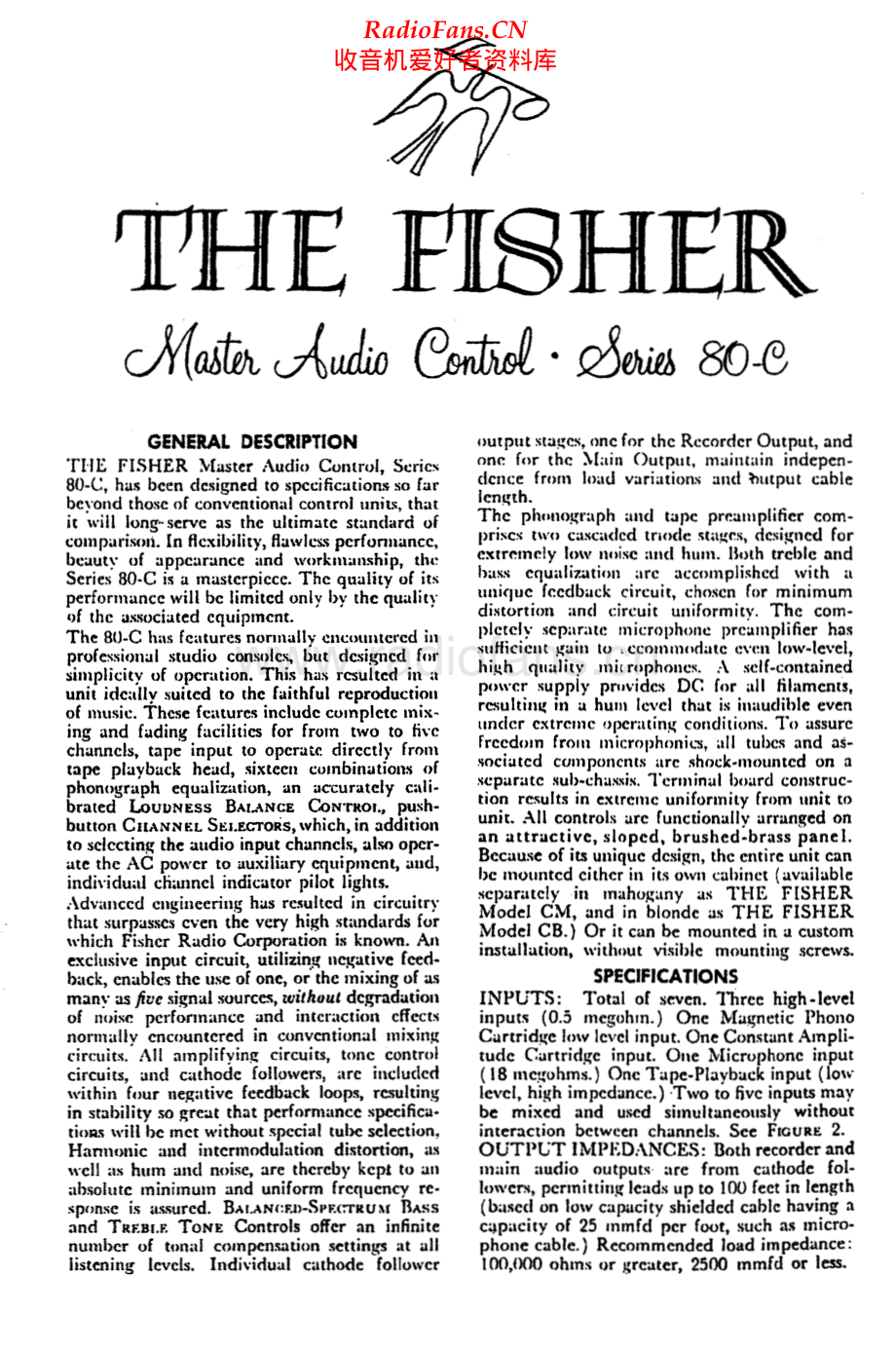 Fisher-80C-pre-si维修电路原理图.pdf_第2页