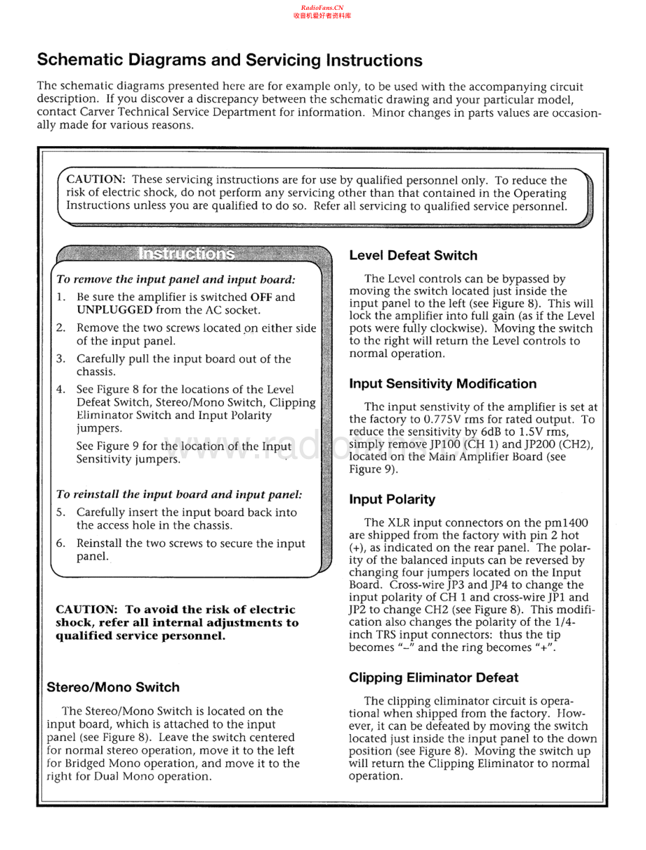 Carver-PM1400-pwr-sch维修电路原理图.pdf_第2页