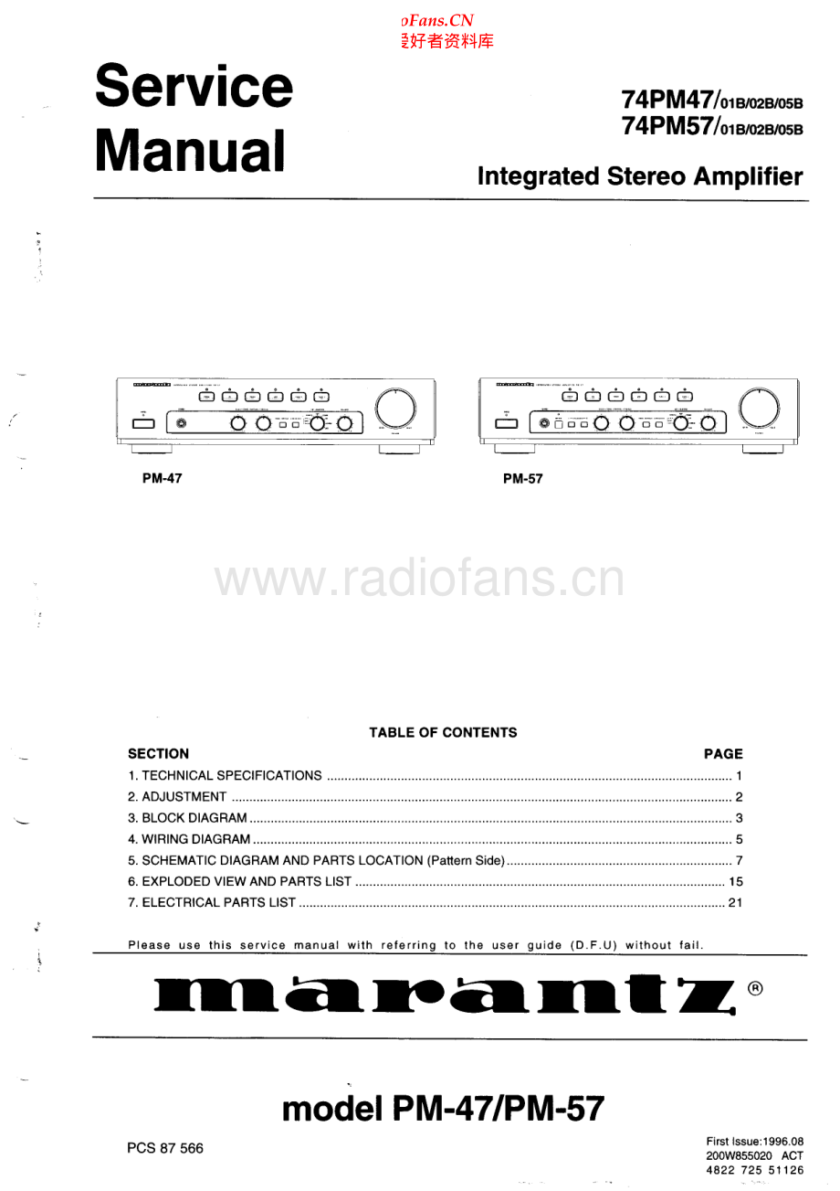 Marantz-PM57-int-sm 维修电路原理图.pdf_第1页