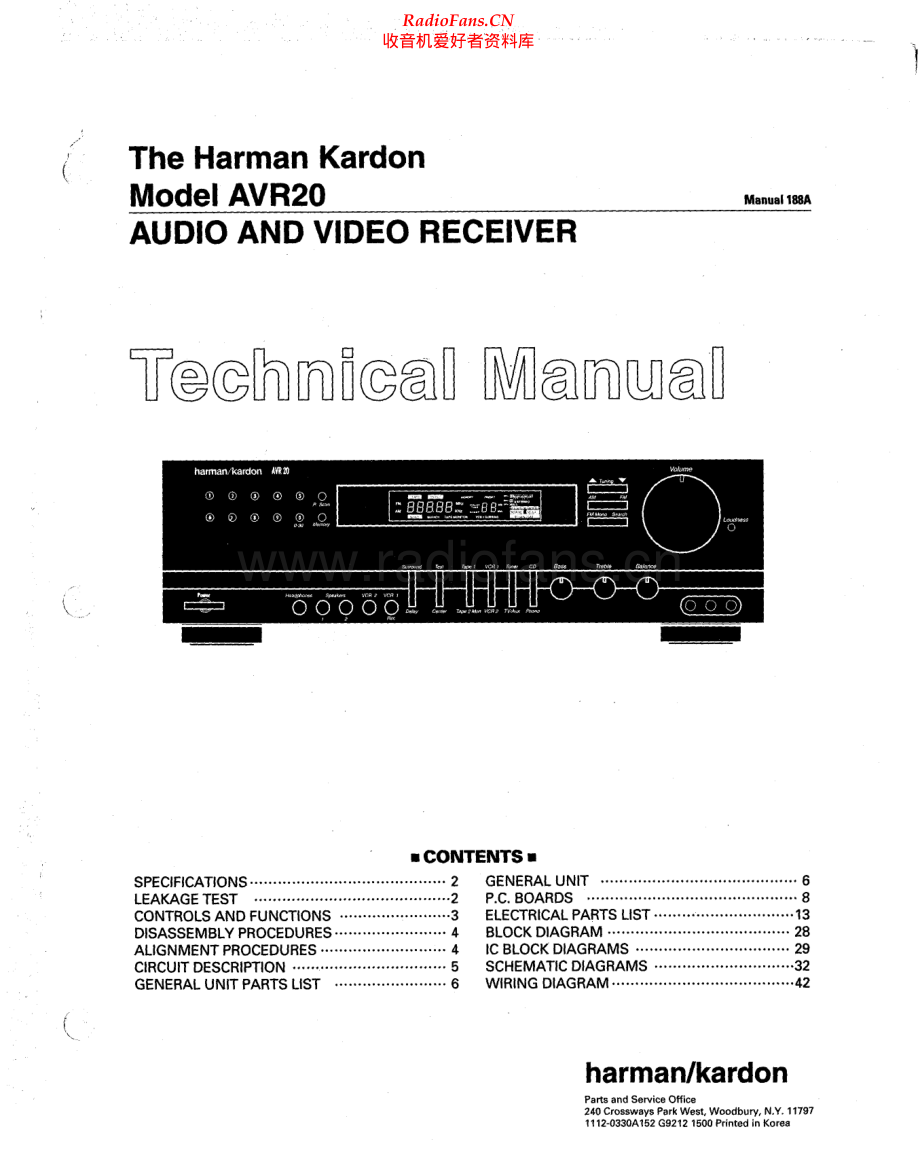 HarmanKardon-AVR20-avr-sm维修电路原理图.pdf_第1页