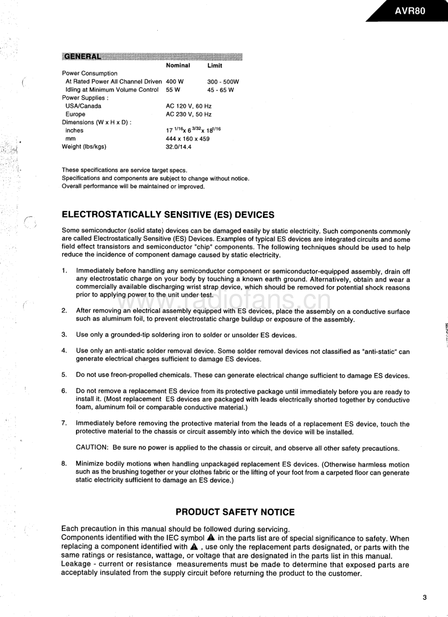 HarmanKardon-AVR80-avr-sm维修电路原理图.pdf_第3页