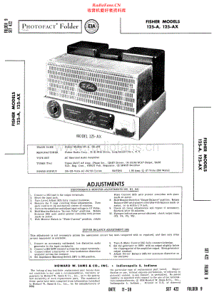 Fisher-125A-pwr-sm维修电路原理图.pdf
