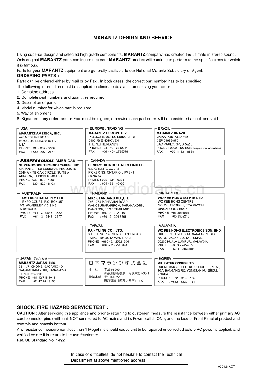 Marantz-PM7200-int-sm 维修电路原理图.pdf_第3页