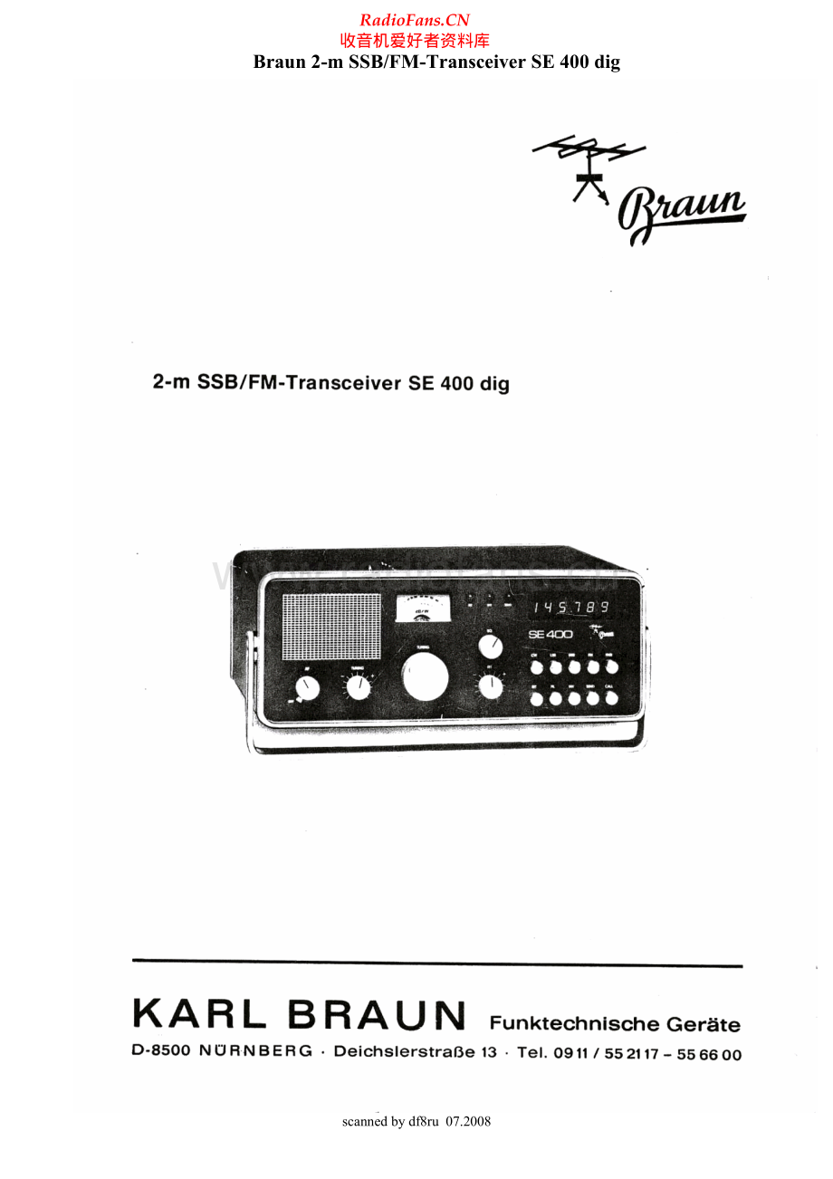 Braun-SE400-fm-sm维修电路原理图.pdf_第1页