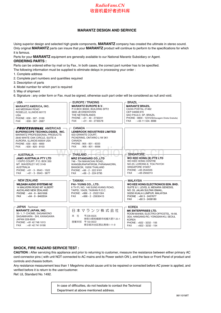 Marantz-MM9000-pwr-sm 维修电路原理图.pdf_第2页