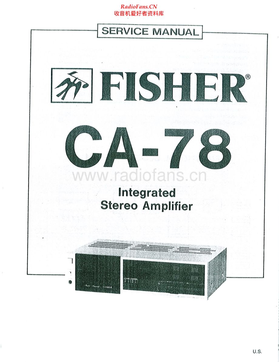 Fisher-CA78-int-sm维修电路原理图.pdf_第1页