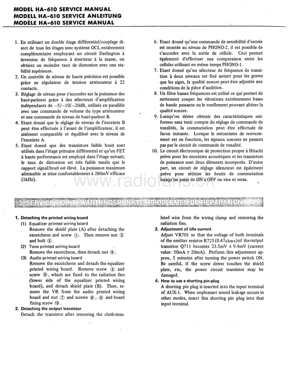 Hitachi-HA610-int-sm 维修电路原理图.pdf_第3页