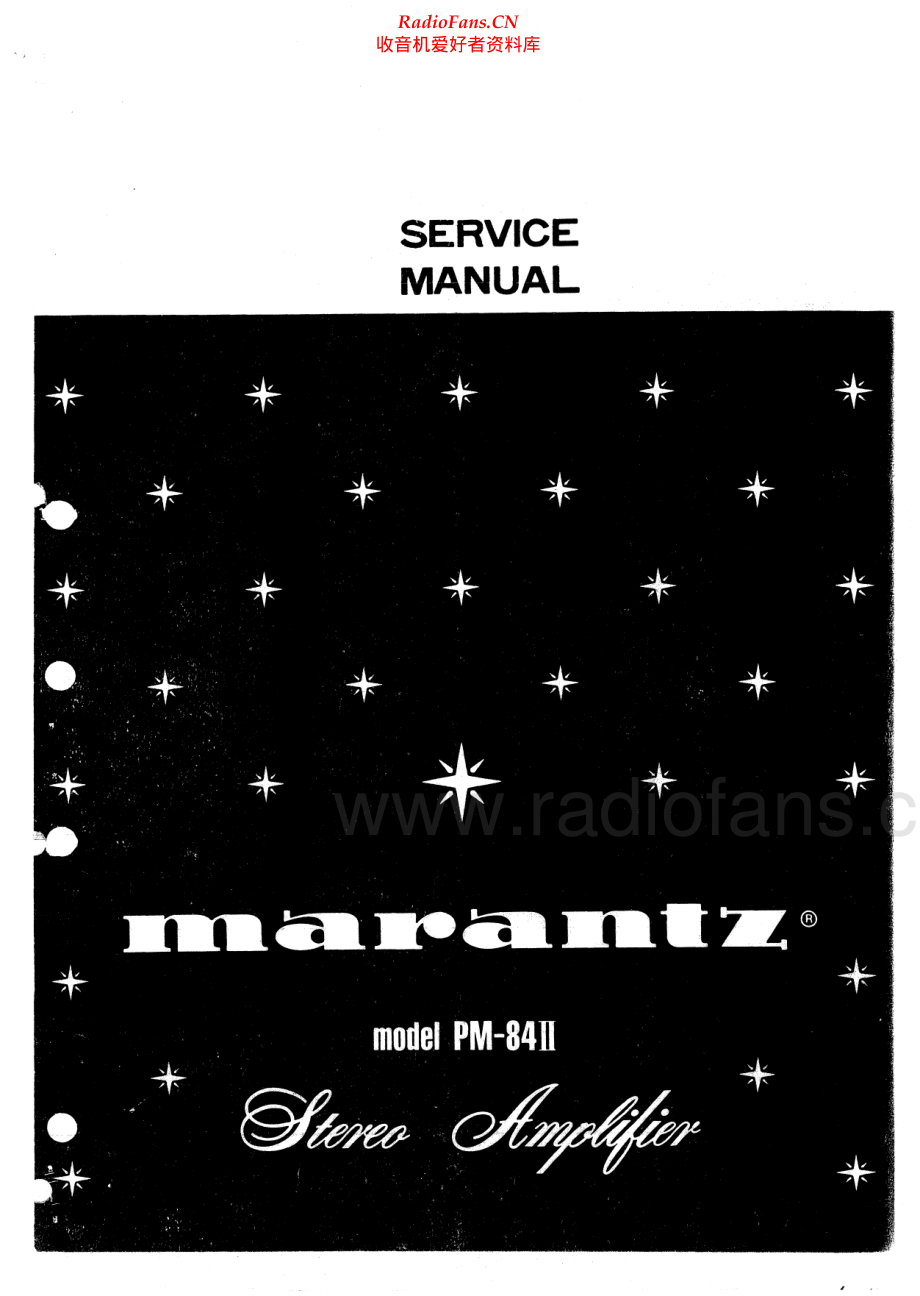 Marantz-PM84_MK2-int-sm 维修电路原理图.pdf_第1页