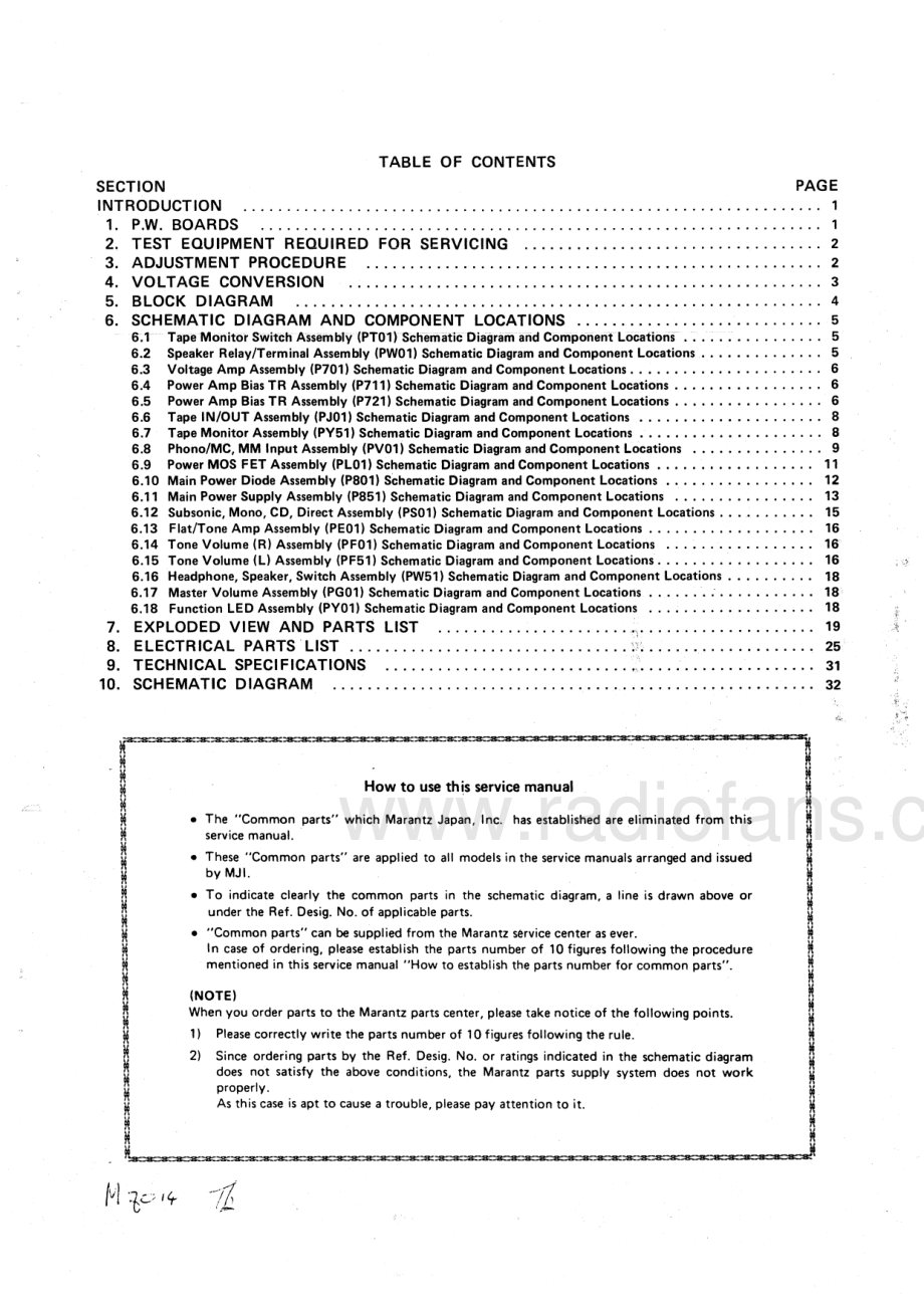 Marantz-PM84_MK2-int-sm 维修电路原理图.pdf_第3页