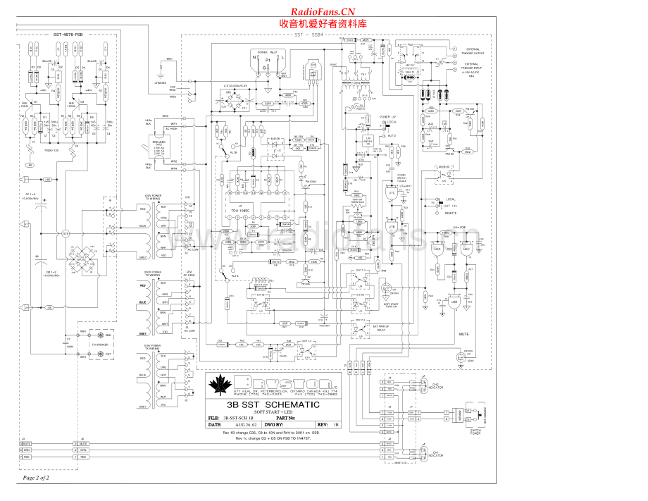 Bryston-3B-SST-pwr-sch维修电路原理图.pdf_第2页