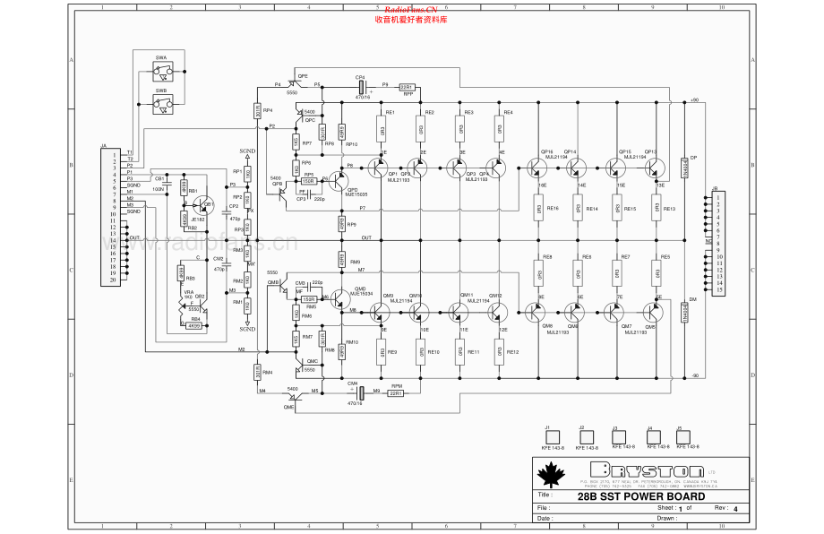 Bryston-28B-SST-pwr-sch维修电路原理图.pdf_第2页