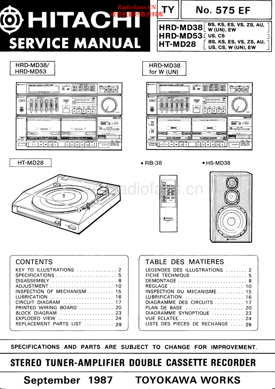 Hitachi-HRDMD53-mc-sm 维修电路原理图.pdf_第1页