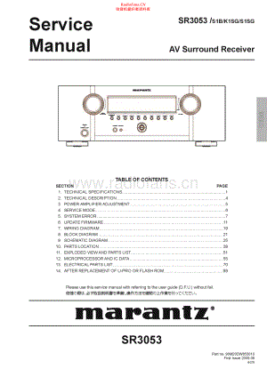Marantz-SR3053-avr-sm 维修电路原理图.pdf