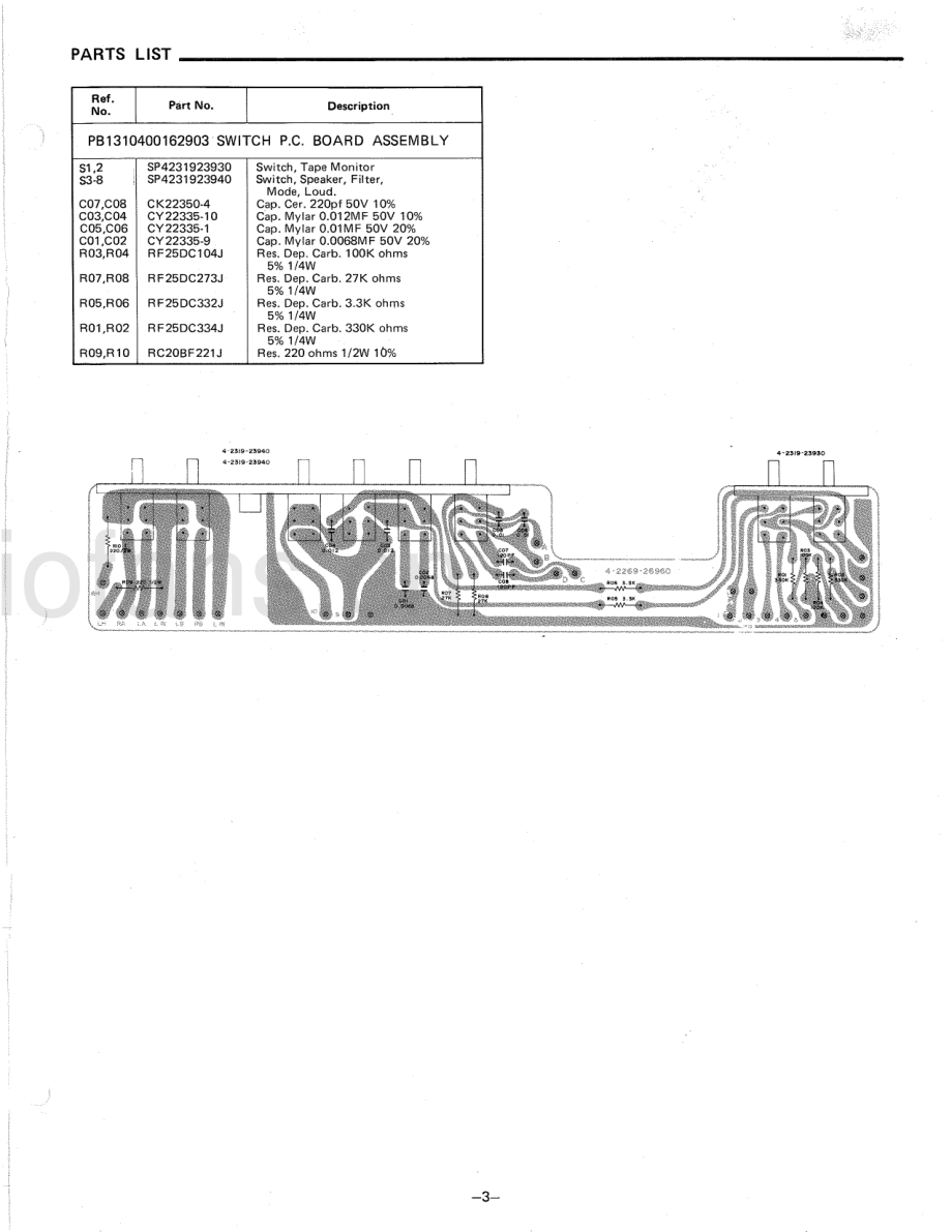 Fisher-CA2100-int-sm维修电路原理图.pdf_第3页