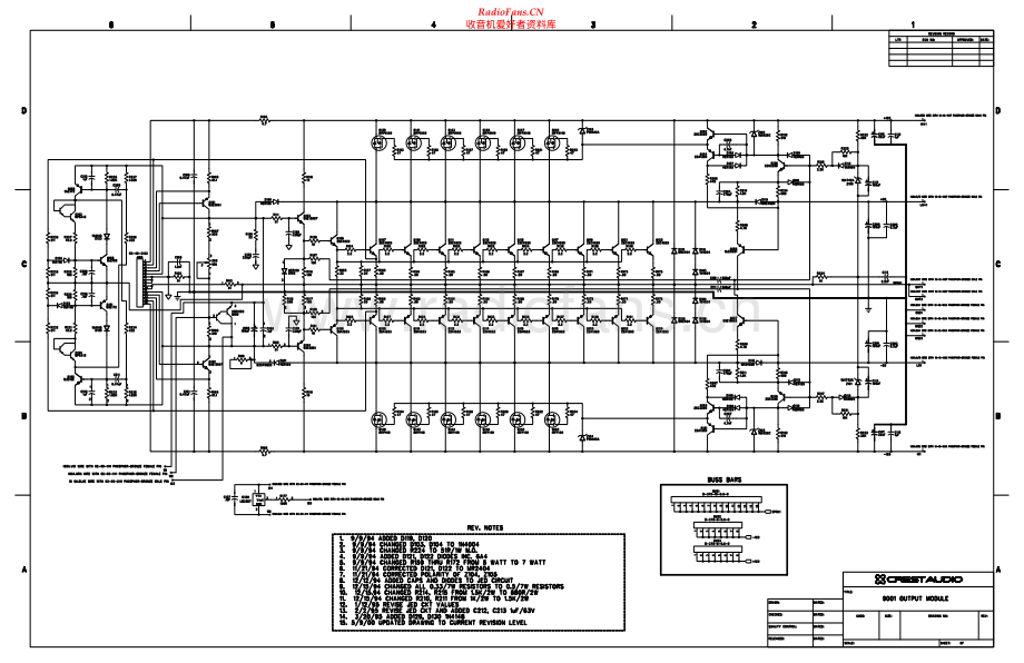 Crest-9001-pwr-sch维修电路原理图.pdf_第2页