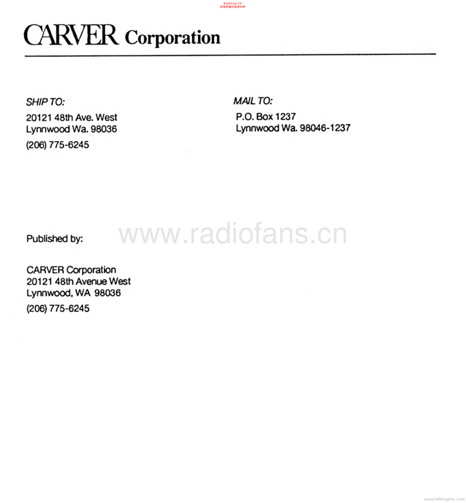 Carver-PM300-pwr-sch维修电路原理图.pdf_第2页