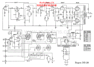 Bogen-DB20-int-sch2维修电路原理图.pdf