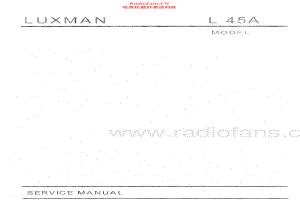 Luxman-L45A-int-sm 维修电路原理图.pdf