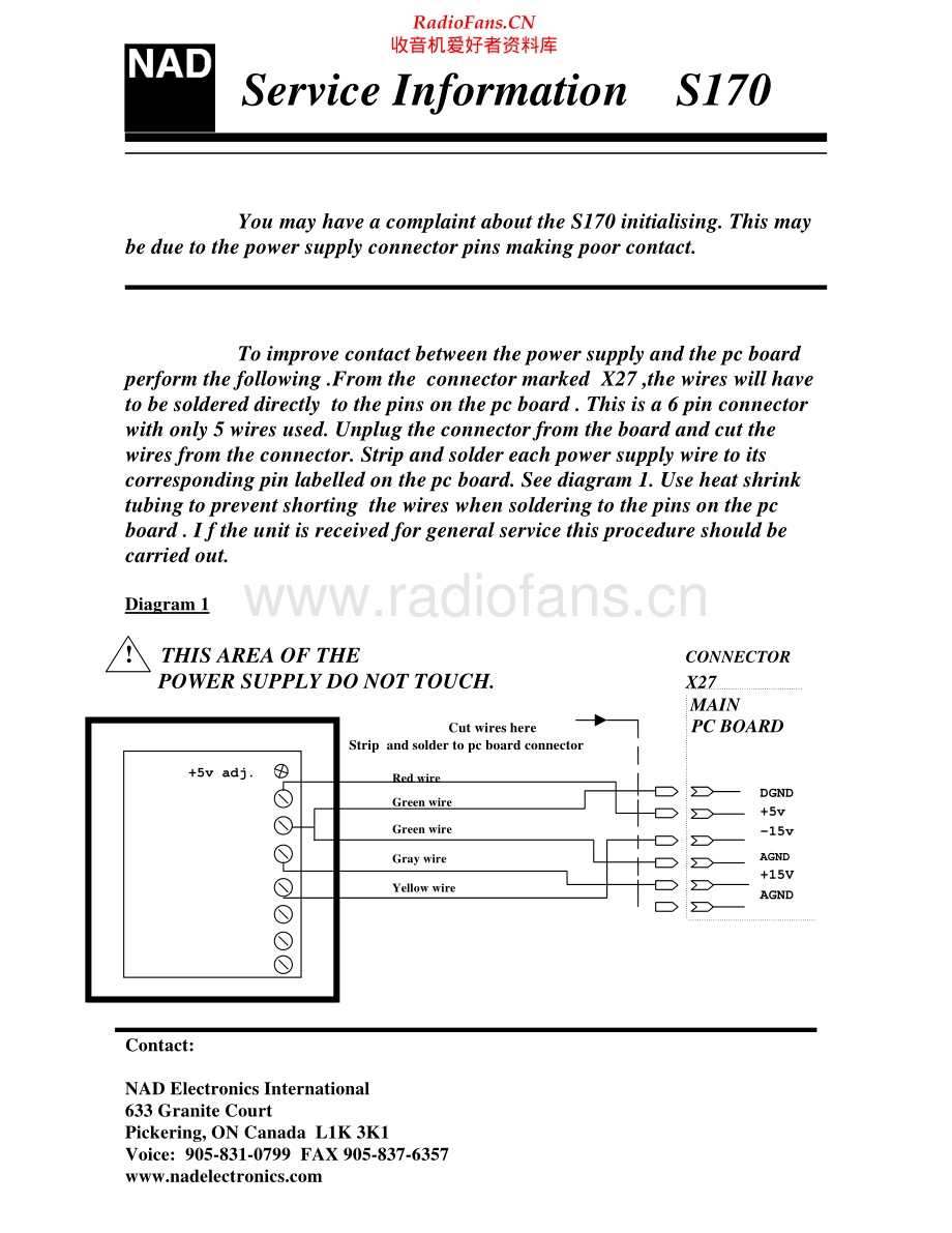 NAD-S170I-int-si1 维修电路原理图.pdf_第1页