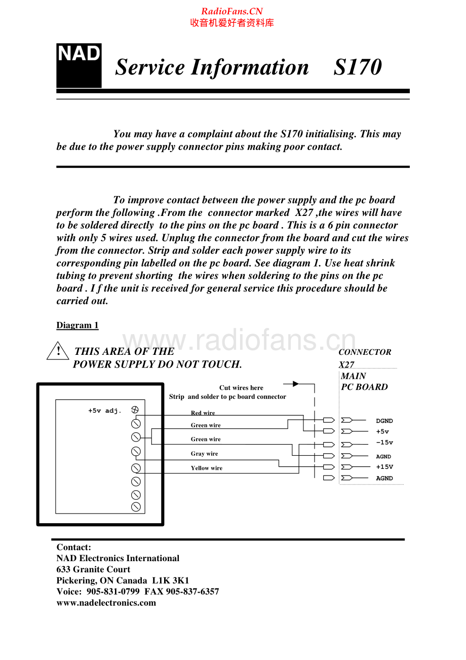 NAD-S170I-int-si1 维修电路原理图.pdf_第2页