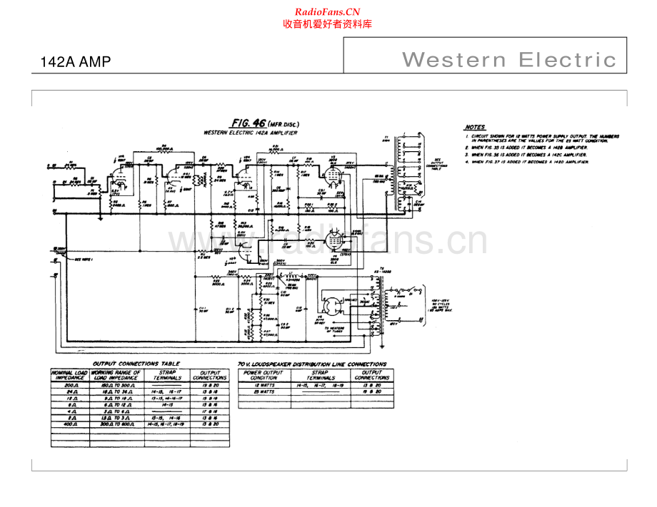 WesternElectric-142A-pwr-sch2 维修电路原理图.pdf_第2页