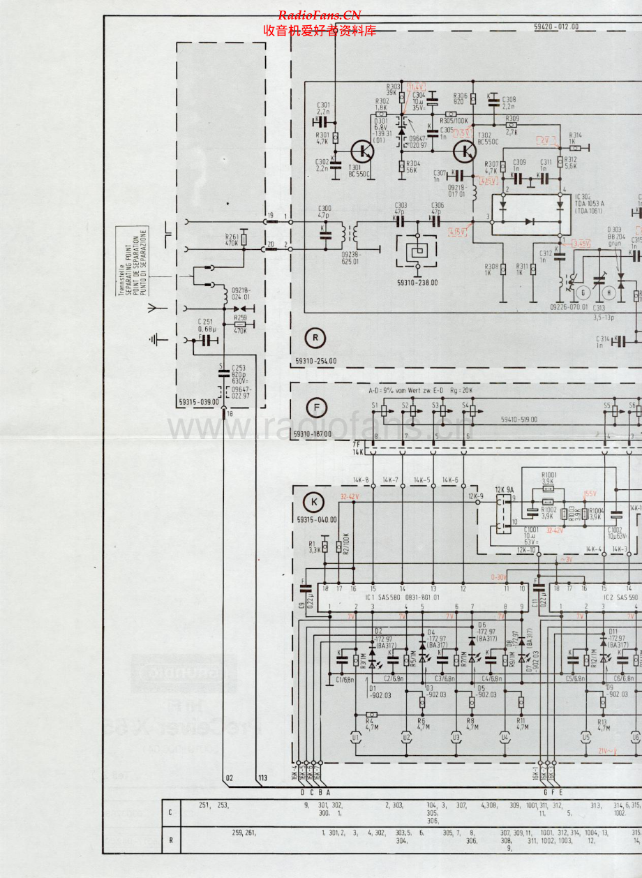 Grundig-X55-pre-sch维修电路原理图.pdf_第1页