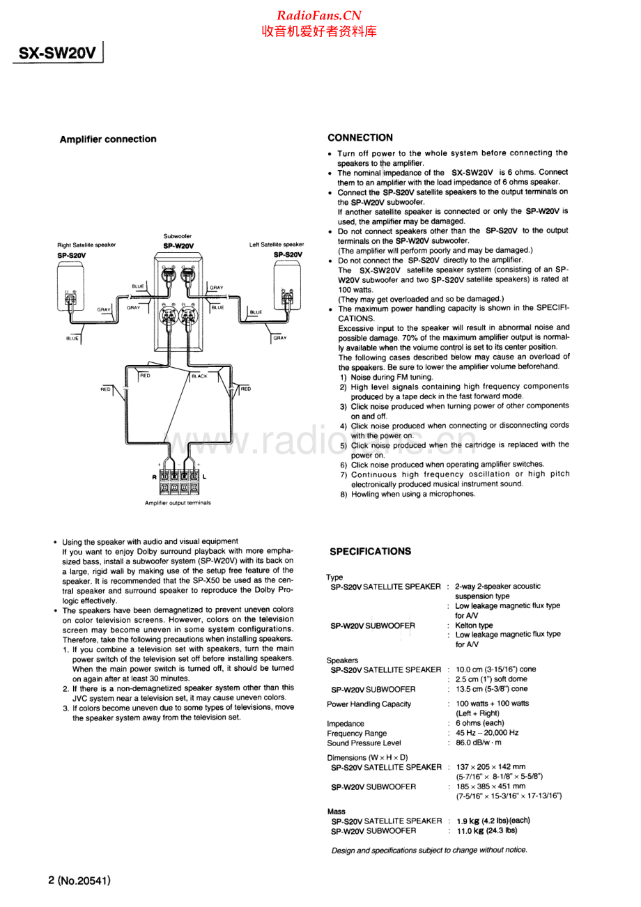 JVC-SPS20V-spk-sm 维修电路原理图.pdf_第2页