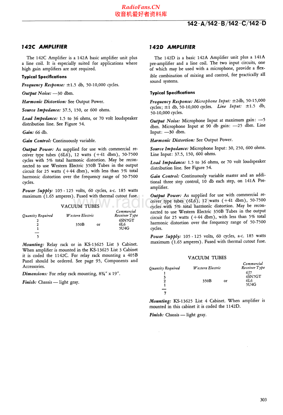 WesternElectric-142B-pwr-sm 维修电路原理图.pdf_第2页