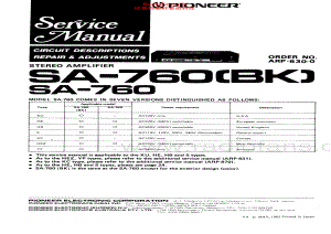 Pioneer-SA760-int-sm 维修电路原理图.pdf