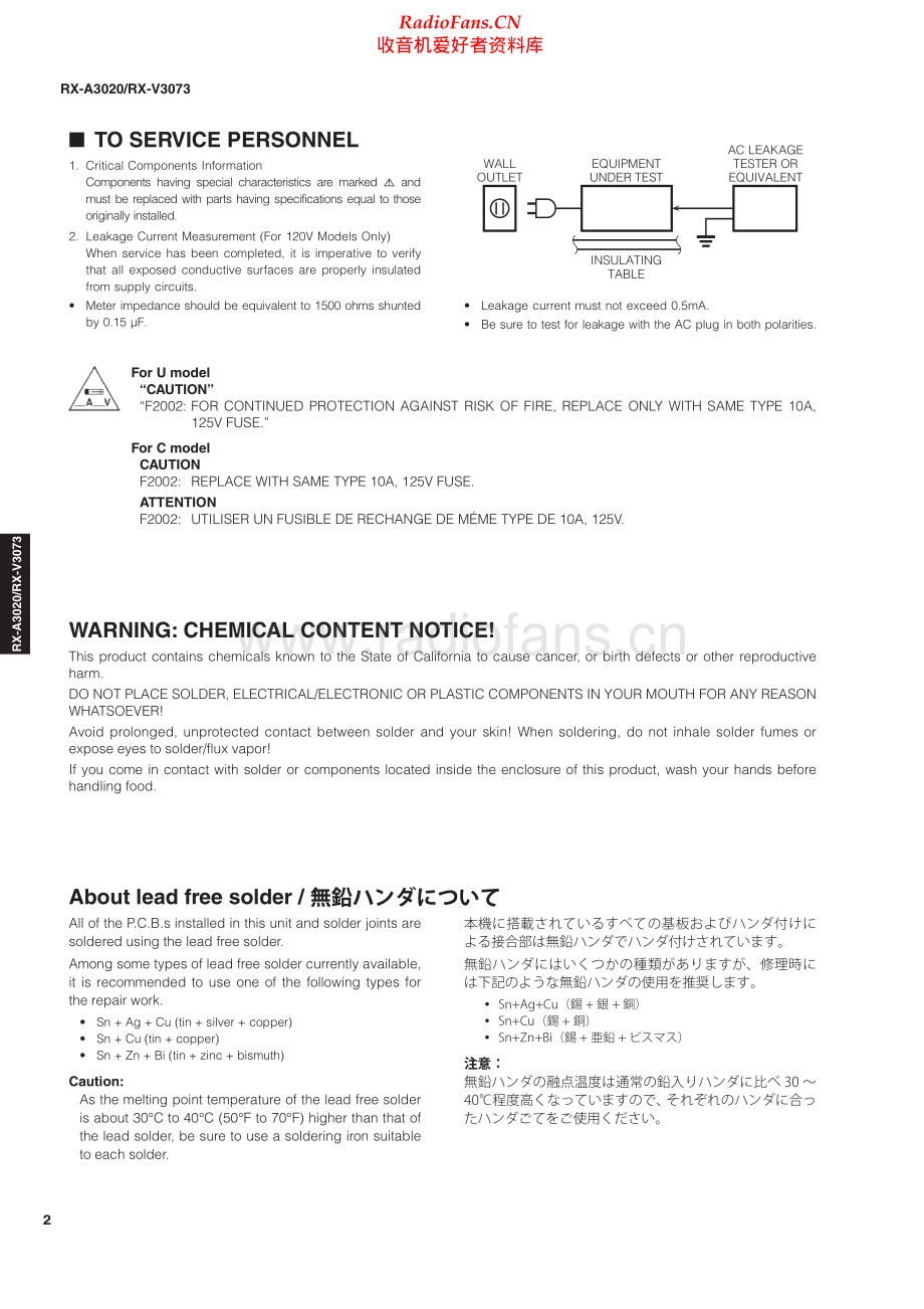 Yamaha-RXA3020-avr-sm(1) 维修电路原理图.pdf_第2页