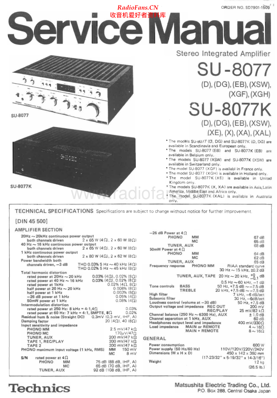 Technics-SU8077-int-sm(1) 维修电路原理图.pdf_第1页