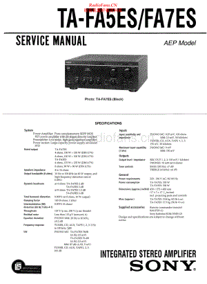Sony-TAFA7ES-int-sm 维修电路原理图.pdf