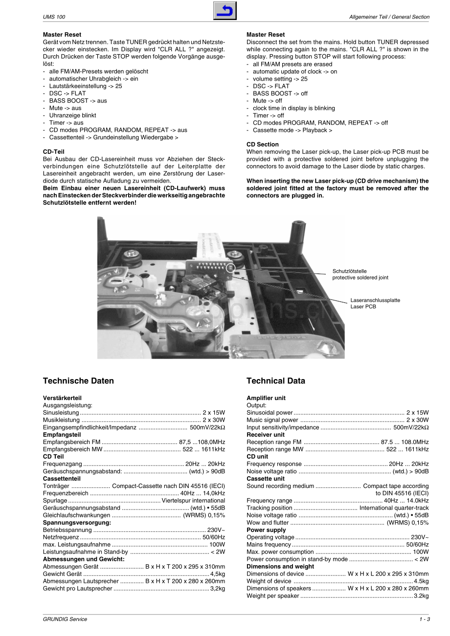 Grundig-UMS100-mc-sm维修电路原理图.pdf_第3页