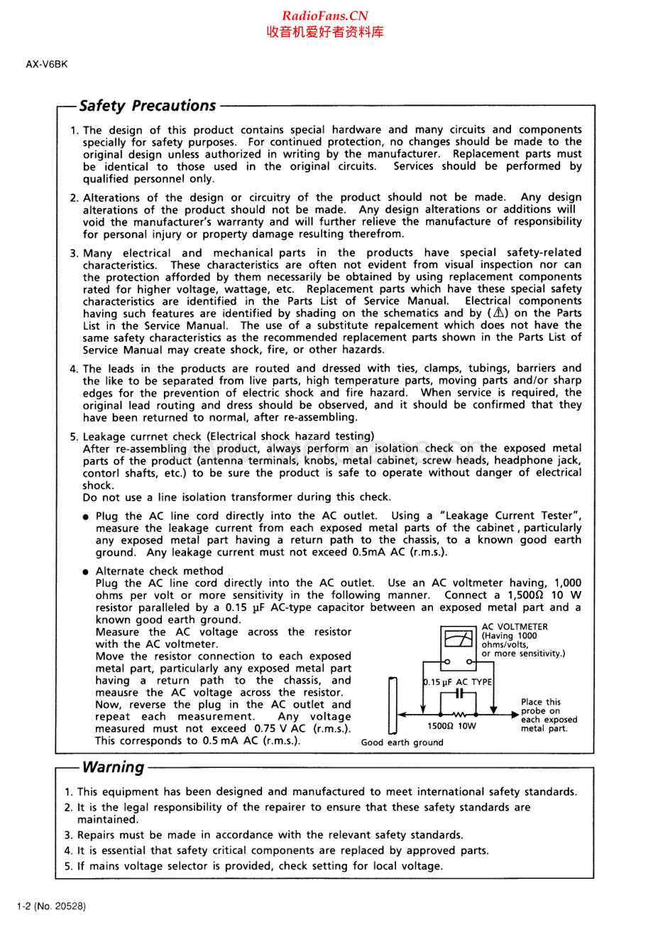 JVC-AXV6BK-int-sm 维修电路原理图.pdf_第2页