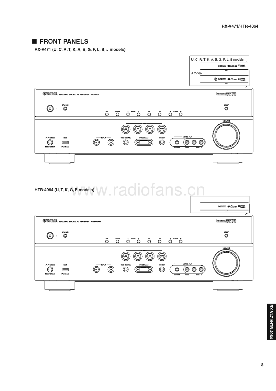 Yamaha-HTR4064-hts-sm 维修电路原理图.pdf_第3页