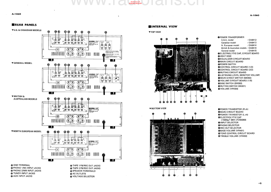 Yamaha-A1060-int-sm(1) 维修电路原理图.pdf_第2页